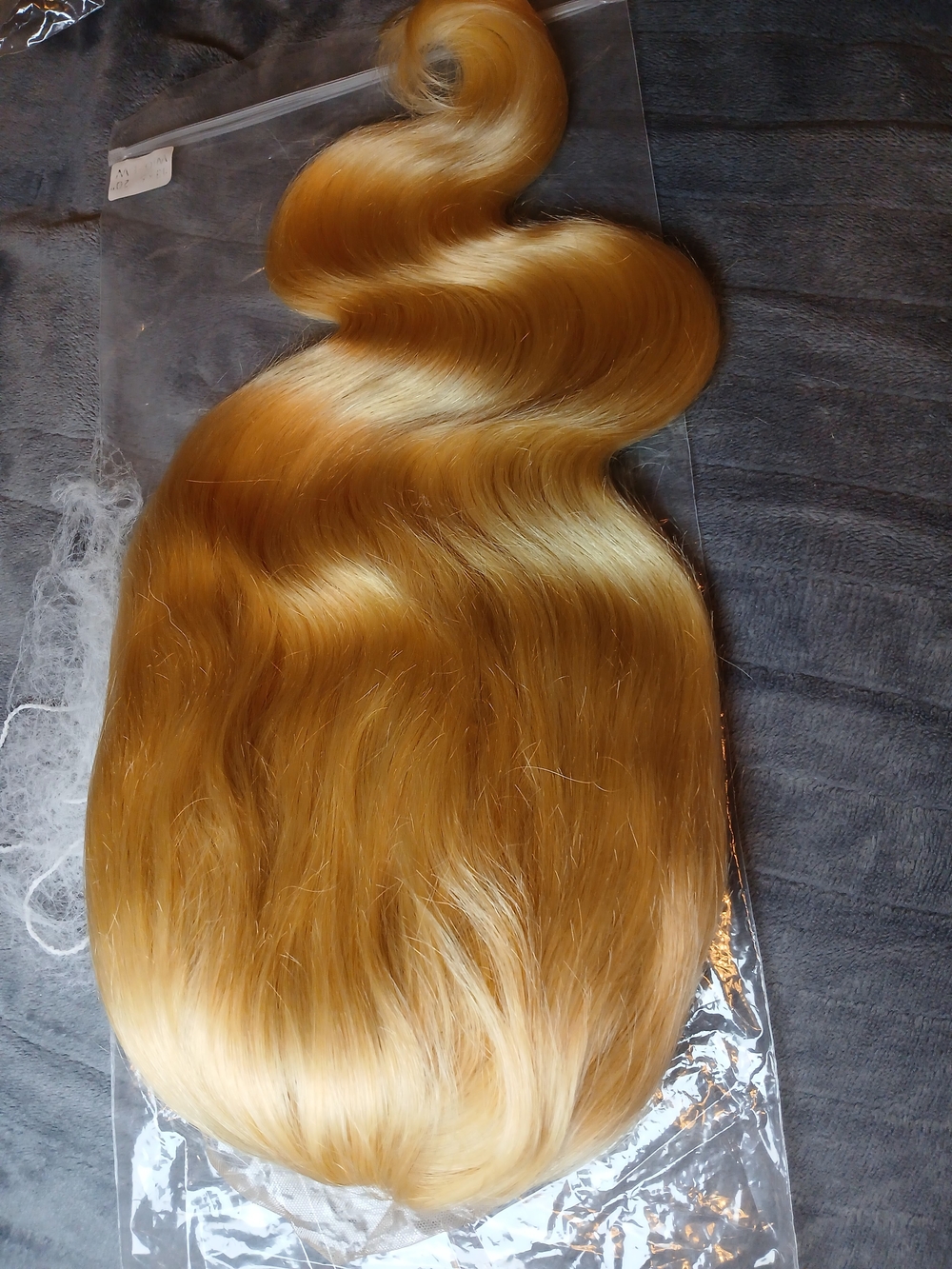 Golden Blonde Body Wave Hairpiece - Smooth Shine